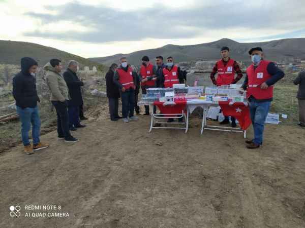 Türk Kızılay'ı Yozgatlı şehit Piyade Uzman Çavuş Doğanay Çelik’in köyünde mevlit okuttu