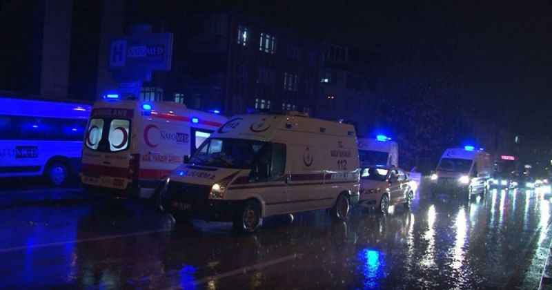 Ankara'da Korkutan Yangın