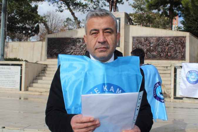 Türkiye Kamu Sen Yozgat il Başkanı Mahmut Sunay Kabayel :  “BÜTÇEDEN HAKKIMIZI İSTİYORUZ”