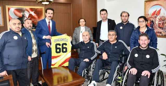 Saraykent Kaymakamı Ali Açıkgöz, ilçede bedensel engellilere yönelik bir basketbol takımı kuracaklarını açıkladı