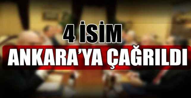AK PARTİ MERKEZ İLÇE BAŞKANI BELİRLENMESİ İÇİN 4 ADAY ANKARA'YA ÇAĞRILDI
