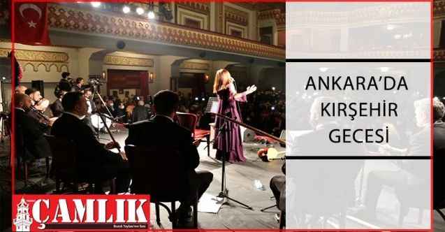 Ankara'da Kırşehir Gecesi