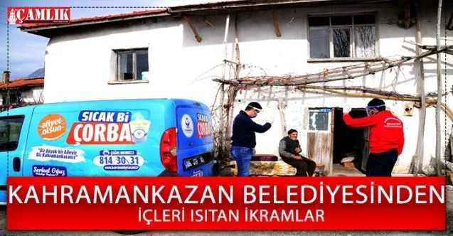 Kahramankazan’da İkramlar İç Isıttı