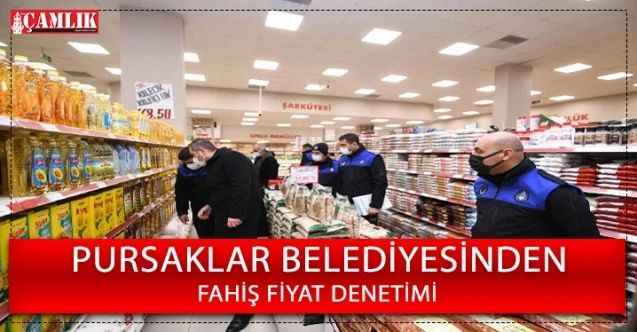 Pursaklar Belediyesi’nden Etiket Denetimi