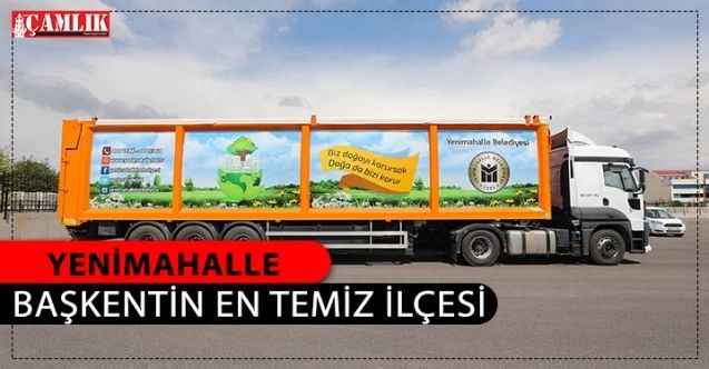 Başkentin En Temiz İlçesi; Yenimahalle