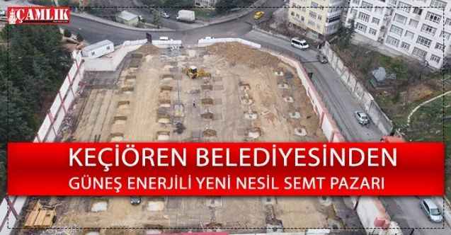 İncirli’ye Güneş Enerjili Yeni Nesil Semt Pazarı