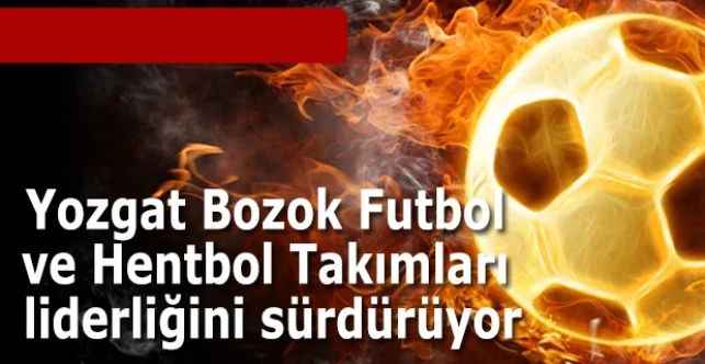 Bozok Futbol ve Hentbol liderliğini sürdürüyor