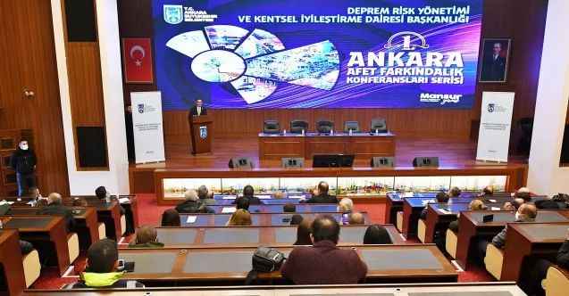 Ankara Büyükşehir Belediyesi'nde Doğal Afetlere Karşı Farkındalık Konferansları Başladı