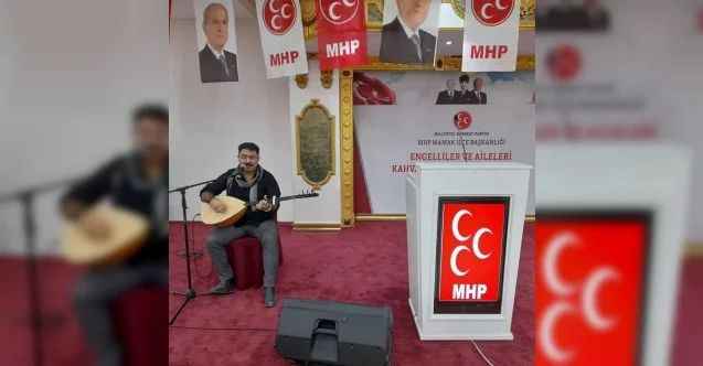 Yozgat’ın altın sesli sanatçısı Mahmut Yıldız, Engelliler için sahneye çıktı