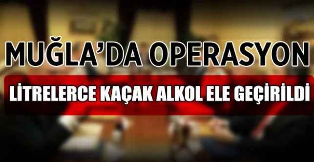 280 Litre El Yapımı Kaçak Alkol Ele Geçirildi