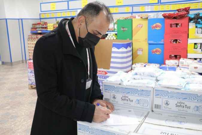 Yozgat’ta marketlere fahiş fiyat denetimi