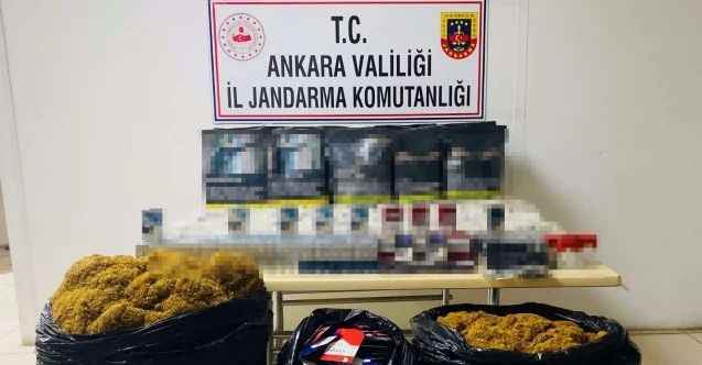 Başkent’te Kaçak ve Bandrolsüz Tütün Operasyonu