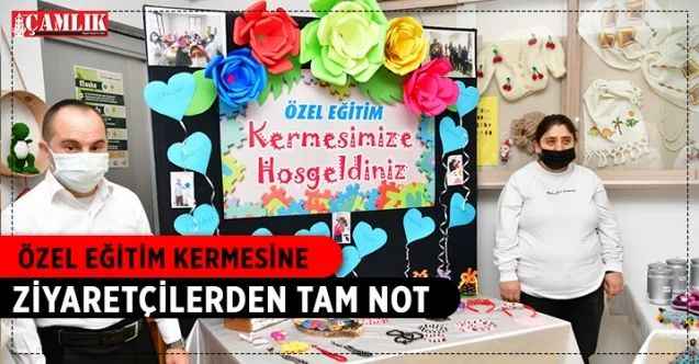 Mamak'da Özel Eğitimli Öğrencilerin Düzenlediği Sergi Ziyaretçilerden Tam Not Aldı