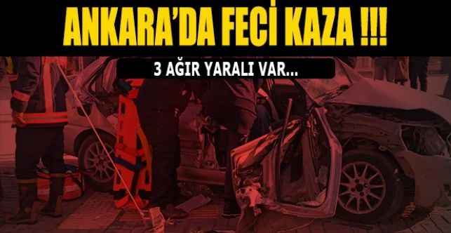 Ankara’da Tır Kazası: 3 Yaralı