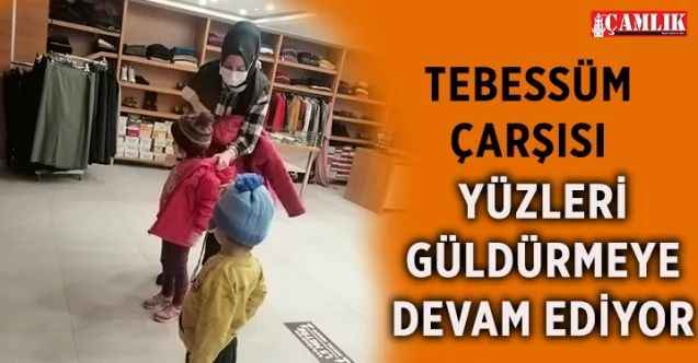 Tebessüm Çarşısı İhtiyaç Sahibi Ailelerin İçini Isıtıyor