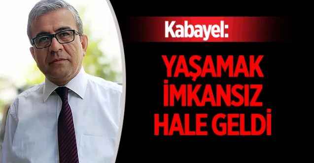 Türkiye Kamu Sen Yozgat il Temsilcisi Mahmut Sunay Kabayel: Yaşamak imkasız hale geldi