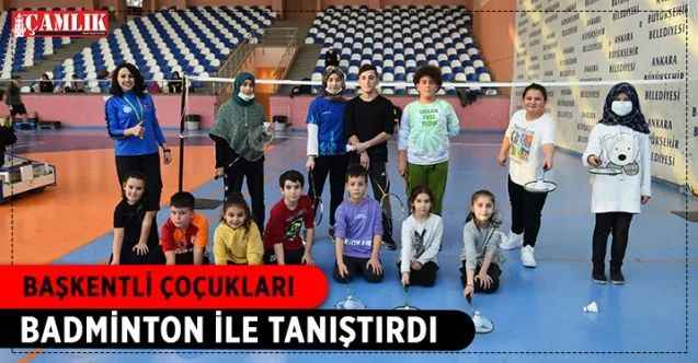 Aski Spor Kulübü Başkentli Çocukları Badminton İle Tanıştırdı