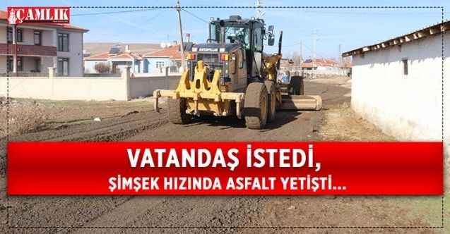 Karagedik Mahallesi’nin Yolları Yapıldı, Halk Rahatladı