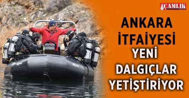 Ankara İtfaiyesi Yeni Dalgıçlar Yetiştiriyor