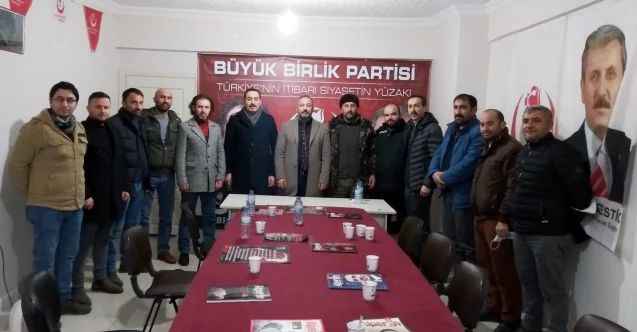 Büyük Birlik Partisi Hukuk İşlerinden Sorumlu Genel Başkan Yardımcısı Mikail Şahan Yozgat'ta