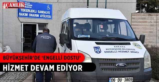 Büyükşehir’de ‘Engelli Dostu’ Hizmet Devam Ediyor