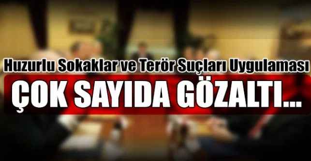 Emniyet ve Jandarma’dan Eş Zamanlı Denetim