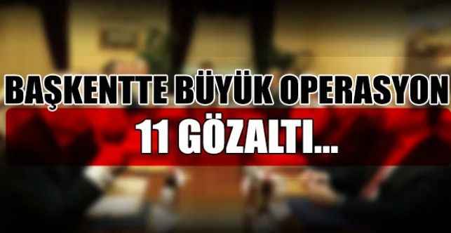Başkent'te Eğlence Mekanlarını Zorla Ele Geçiren 11 Şüpheli Gözaltında