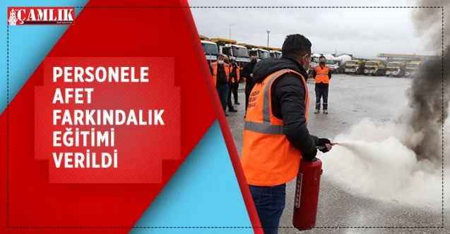 Yenimahalle Belediyesi'nde Personele Afet Farkındalık Eğitimi Verildi