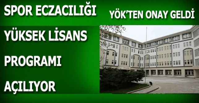 YÖK’ten Gazi Üniversitesi'nin “Spor Eczacılığı Yüksek Lisans Programı”na Onay