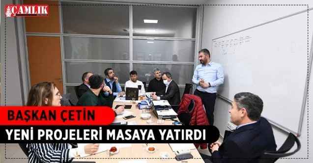 Pursaklar Belediye Başkanı Ertuğrul Çetin Yeni Projeleri Masaya Yatırdı