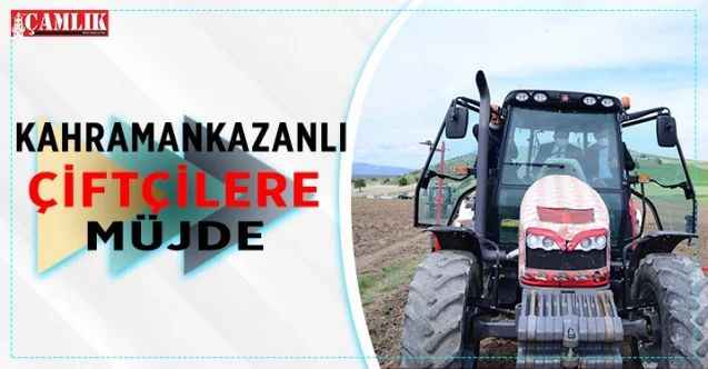 Kahramankazan Belediye Başkanı Serhat Oğuz'dan Çiftçilere Müjde