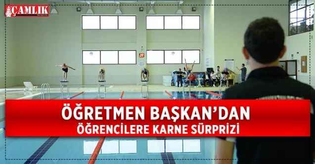 Öğrenciler ara tatilde hem yüzme öğrenecek hem eğlenecek