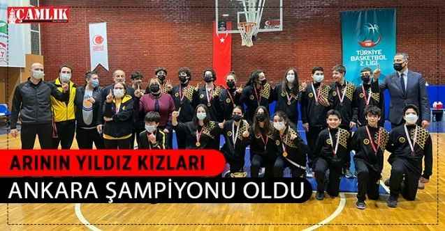 Özel Arı Okulları, Yıldız Kız Basketbol Takımı Ankara şampiyonu oldu