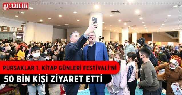 Pursaklar 1. Kitap Günleri Festivali'ni 50 bin kişi ziyaret etti