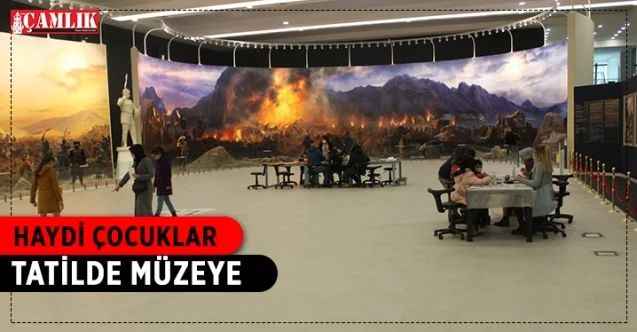 Etimesgut Belediyesi Türk Tarih Müzesi ve Parkı yarı yıl tatilinde çocuklara çeşitli etkinlikler sunuyor