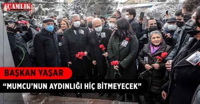 Gazeteci – Yazar Uğur Mumcu ölümünün 29’uncu yıl dönümünde Yenimahalle’de anıldı