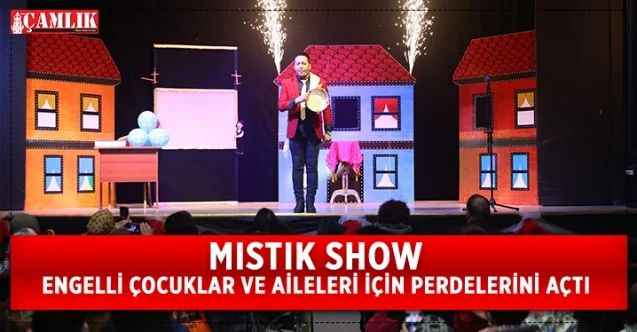 Polatlı Belediye Tiyatrosu, ‘By Mıstık Show’ adlı yeni oyunuyla bu kez engelli çocuklar ve aileleri için perdelerini açtı