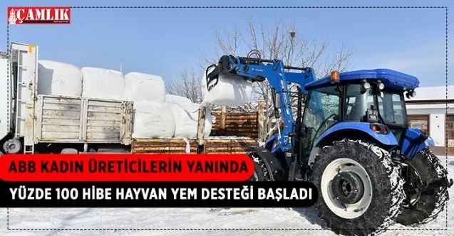 ABB Kadın Üreticilerin Yanında: Yüzde 100 Hibe Hayvan Yem Desteği Başladı
