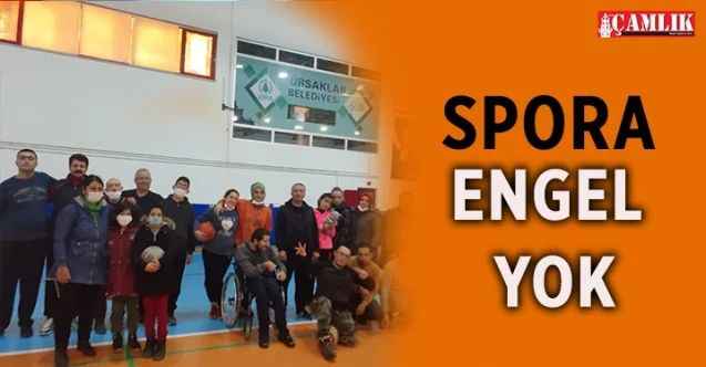 Pursaklar Belediyesi Engelliler Sosyal Tesisi, engelli bireylerin kişisel becerilerini geliştirmesi için spor eğitimi veriyor