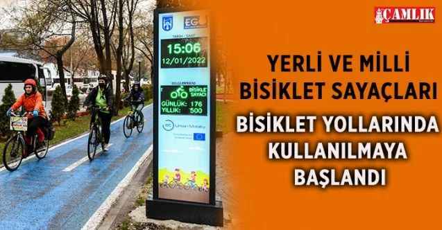 Yerli ve Milli Bisiklet Sayaçları Bisiklet Yollarında Kullanılmaya Başlandı
