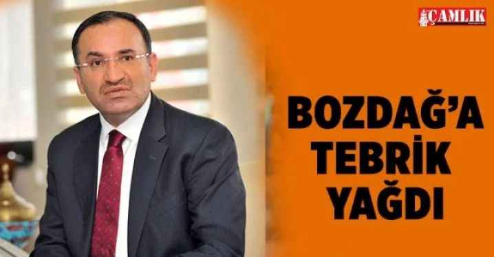 Adalet Bakanlığı görevine getirilen Yozgatlı hemşerimiz Bekir Bozdağ'a Tebrik Yağdı