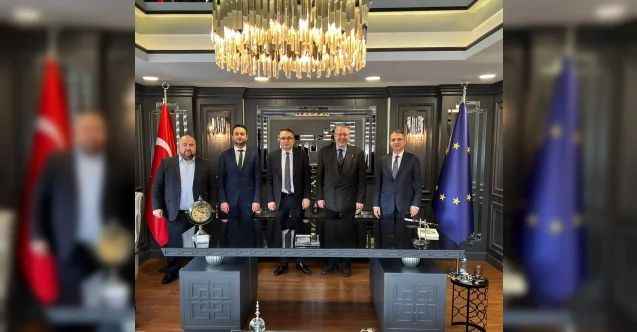Türk Alman Yatırım Birliği Başkanı hemşerimiz Gencay Koyunbaşoğlu, Alman heyeti ile yatırım konuştu