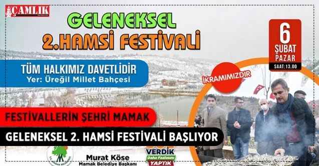 Mamak Belediyesi, Mamaklıları Geleneksel 2. Hamsi Festivali ile bir araya getirecek