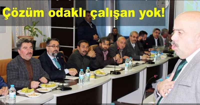 Çözüm odaklı çalışan yok!
