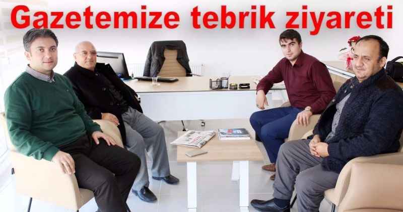 Gazetemize tebrik ziyareti