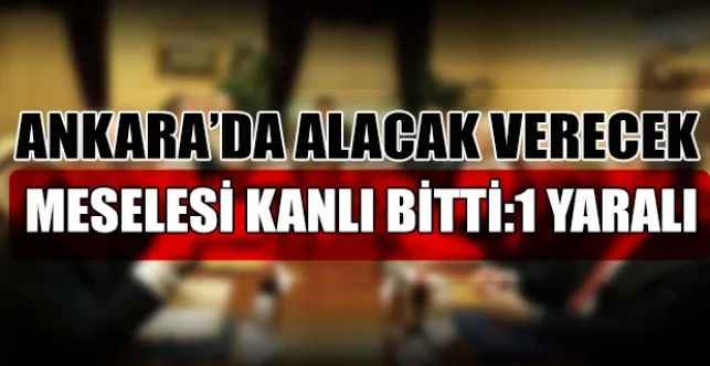 Ankara’nın Polatlı ilçesinde meydana gelen silahlı kavgada 1 kişi yaralandı