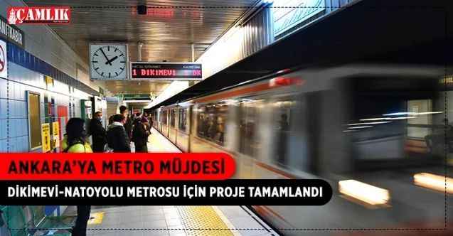 Dikimevi-Natoyolu Metro Projesi Tamamlanarak Ulaştırma Bakanlığına Sunuldu