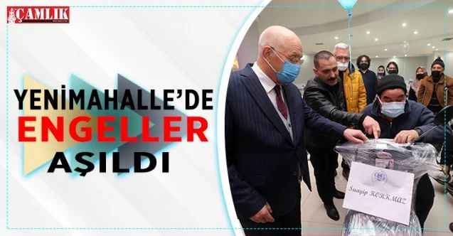 Yenimahalle Belediyesi ve Umudum Umut Olsun Yardımlaşma Platformu’nun ortaklaşa düzenlemiş olduğu engelli akülü araba dağıtım etkinliği gerçekleştirildi