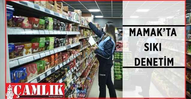 Mamak Belediyesi Zabıta Ekiplerinden Sıkı Denetim
