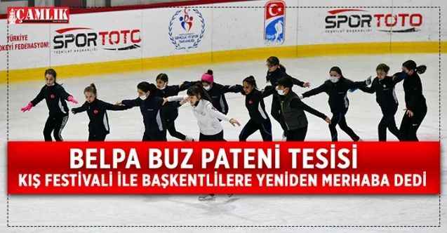 Ankara Büyükşehir Belediyesi, BELPA Buz Pateni Tesisini kısmi yenileme yaparak halka yeniden açtı